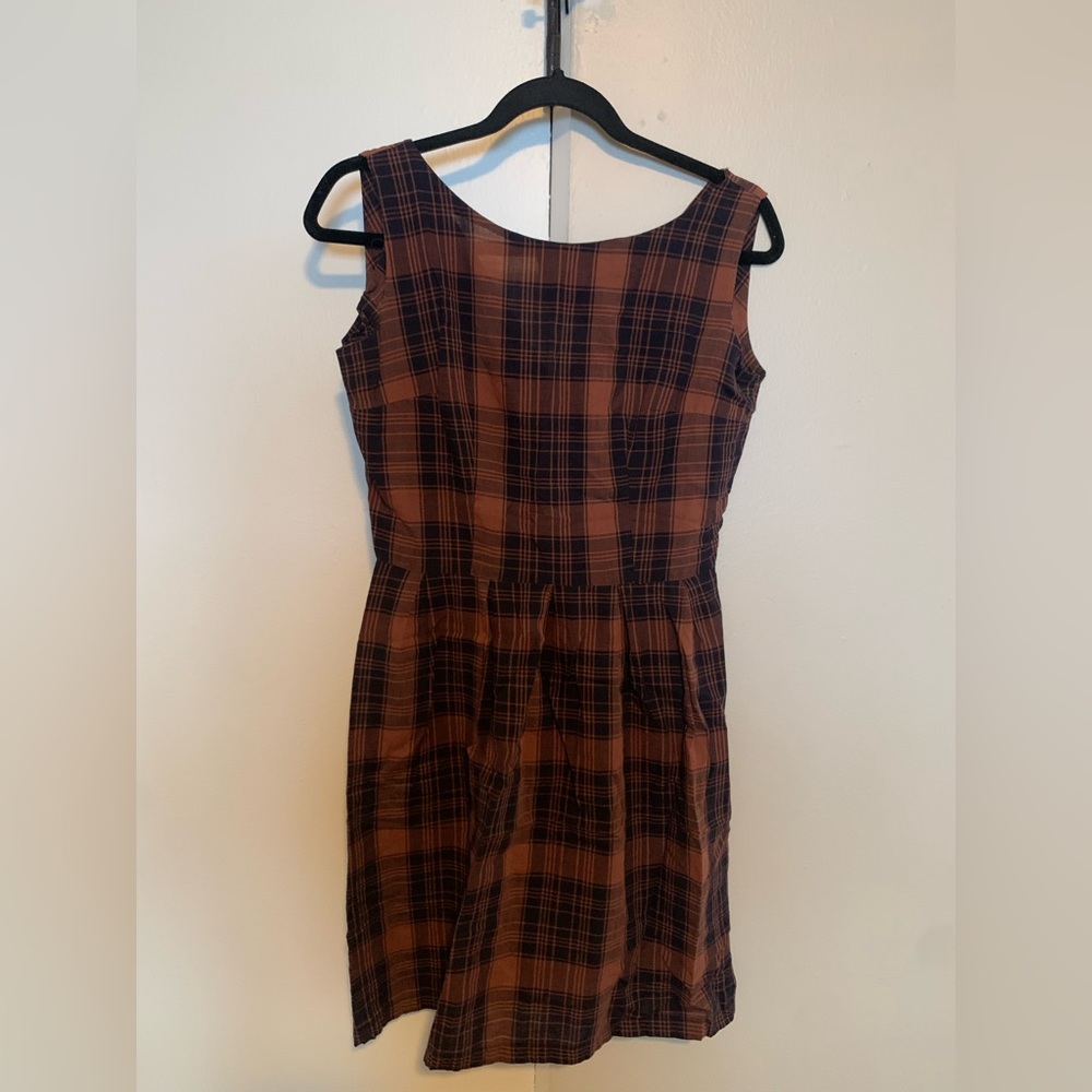 Vintage Plaid Dress
